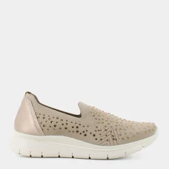 ESSEM Sneakers^Im-E23D-01 - Taupe/ Sneakers Beige