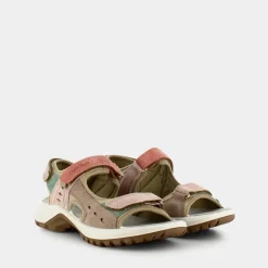ESSEM Sandali^Im-E23D-11 - Visone/Rosa - Sandali Beige