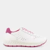 ESSEM Sneakers^Im-E23D-04 /Fucsia - Sneakers Bianco