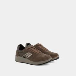 ESSEM Sneakers^Im-I22D-09 - Taupe - Sneakers Beige