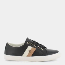 LAUREN RALPH LAUREN Sneakers^802810681 Janson Black-Nude-Vanilla - Sneakers Nero