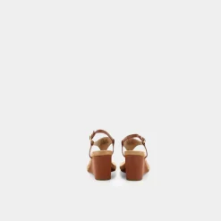 LAUREN RALPH LAUREN Sandali^802784574 Jeannie Cuoio - Sandali Marrone