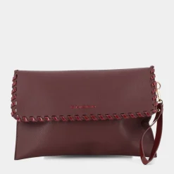 SHEEN Clutch^Ji-I22-201 - Bordeaux - Clutch Rosso