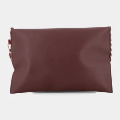 SHEEN Clutch^Ji-I22-201 - Bordeaux - Clutch Rosso