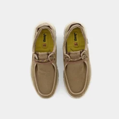 JEEP Stringate^Jm31020A Tabasco Wallabee Taupe - Stringate Beige