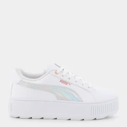 PUMA Sportive^385559 Karmen Shine White-Fizzy Melon - Sportive Bianco