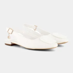 LAURA BIAGIOTTI Ballerina^7616 Kid Ballerina Bianco