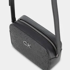 CALVIN KLEIN Tracolle^K60K610199Bax Re-Lock Bax Black - Tracolle Nero