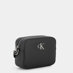 CALVIN KLEIN JEANS Tracolle^K60K610085-Bds Minimal Monogram Black - Tracolle Nero
