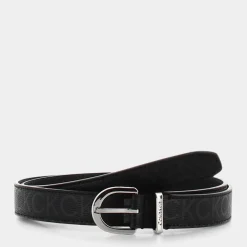 CALVIN KLEIN Cinture^K60K6100090Gj Ck Must 0Gj Black - Cinture Nero