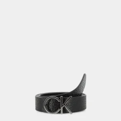 CALVIN KLEIN Cinture^K60K6101560Gn Re-Lock 0Gn Black - Cinture Nero