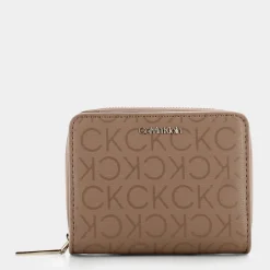 CALVIN KLEIN Piccola Pelletteria^K60K6099960He Ck Must 0He Camel - Piccola Pelletteria Beige