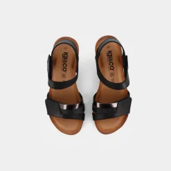 IGI & CO. Sandali^3697200 Laurita /Antracite - Sandali Nero