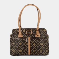 SHEEN Borse^Lj-I23-002 - Caffe-Crema - Borse Marrone