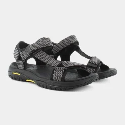 SKECHERS Sandali^204351 Lomell Black - Sandali Nero