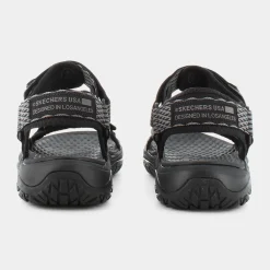 SKECHERS Sandali^204351 Lomell Black - Sandali Nero