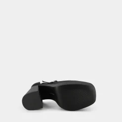 STEVE MADDEN Decollete^Londyn - Black Satin - Decollete Nero