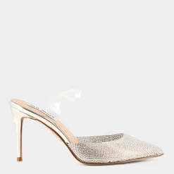 STEVE MADDEN Sandali^Lucyle - Clear Trasparente - Sandali Argento