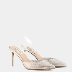 STEVE MADDEN Sandali^Lucyle - Clear Trasparente - Sandali Argento