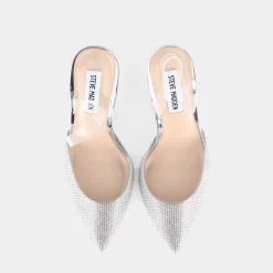 STEVE MADDEN Sandali^Lucyle - Clear Trasparente - Sandali Argento