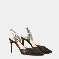 STEVE MADDEN Sandali^Lucyle - Crystal Trasparente - Sandali Nero