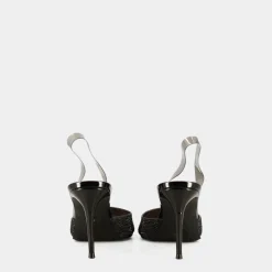 STEVE MADDEN Sandali^Lucyle - Crystal Trasparente - Sandali Nero