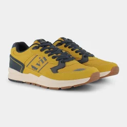 AVIREX Sneakers^M60619-17 Lane Grey Navy - Sneakers Giallo