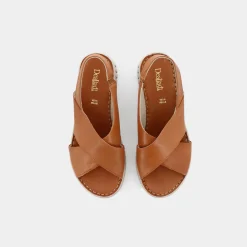 DEALIADI Sandali^Ma-E23D-04 - Brandy - Sandali Marrone