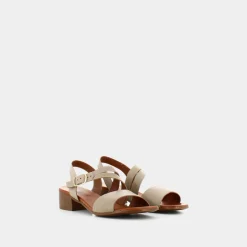DEALIADI Sandali^Ma-E23D-05 - Fango - Sandali Beige