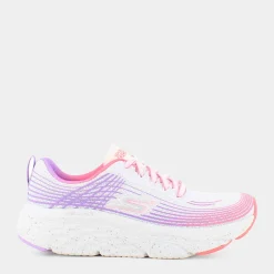 SKECHERS Sportive^128563 Max Cushioning Elite White Textile/Lavender Trim - Sportive Bianco