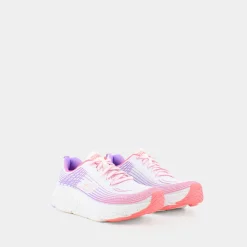 SKECHERS Sportive^128563 Max Cushioning Elite White Textile/Lavender Trim - Sportive Bianco