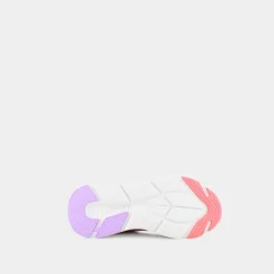 SKECHERS Sportive^128563 Max Cushioning Elite White Textile/Lavender Trim - Sportive Bianco