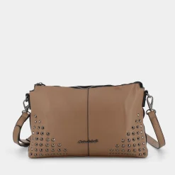 MARINA GALANTI Tracolle^Mb0389Ch2 Clutch Camel - Tracolle Beige