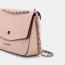 MARINA GALANTI Tracolle^Mb0430Fp2 Flap Bag Nude - Tracolle Rosa