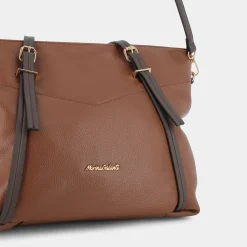 MARINA GALANTI Borse^Mb0367Sg3 Shopping Cuoio - Borse Marrone
