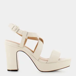 SHEEN Sandali^Me-E23D-07 Beige - Sandali Bianco