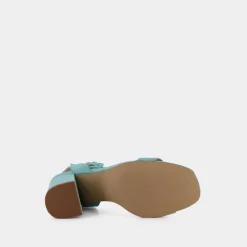 SHEEN Sandali^Me-E22D-01 Celeste - Sandali Azzurro