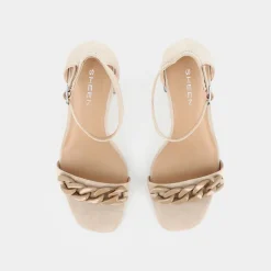 SHEEN Sandali^Me-E23D-02 Pietra - Sandali Beige