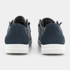 SKECHERS Stringate^66387 Melson - Raymon E Canvas - Mocassini Blu