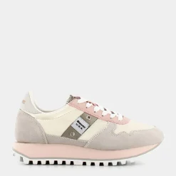 BLAUER Sneakers^Millen01 - White/Nude - Sneakers Beige