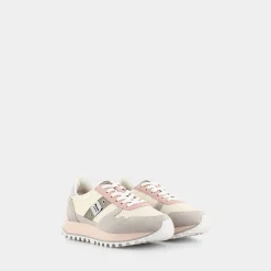 BLAUER Sneakers^Millen01 - White/Nude - Sneakers Beige