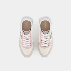 BLAUER Sneakers^Millen01 - White/Nude - Sneakers Beige