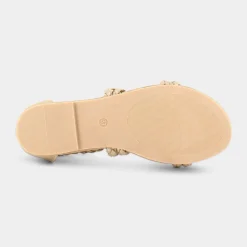 LAURA BIAGIOTTI Sandali^7531 Mirror Platino - Sandali Beige