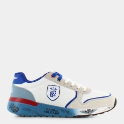 MARINA MILITARE Sneakers^Mm-2249 Ice/White/Blue - Sneakers Bianco