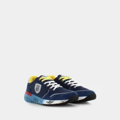 MARINA MILITARE Sneakers^Mm-2249 Navy/Yellow/Grey - Sneakers Blu