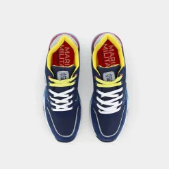 MARINA MILITARE Sneakers^Mm-2249 Navy/Yellow/Grey - Sneakers Blu