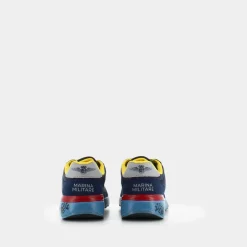 MARINA MILITARE Sneakers^Mm-2249 Navy/Yellow/Grey - Sneakers Blu