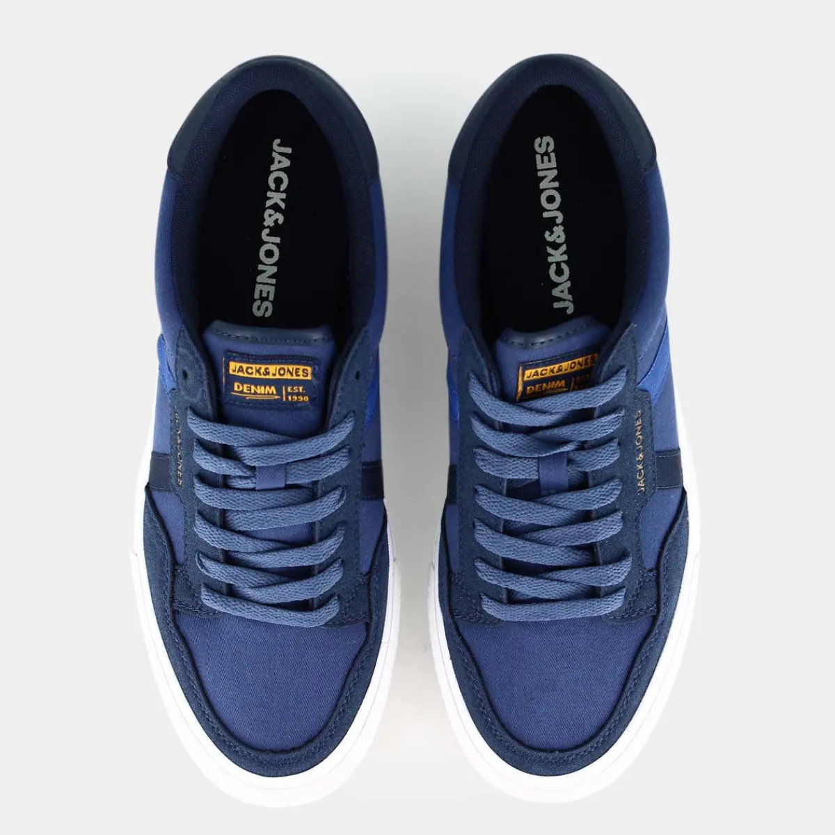 JACK&JONES Sneakers^12203479 Morden Combo Vintage Indigo/Navy Blazer - Sneakers Blu