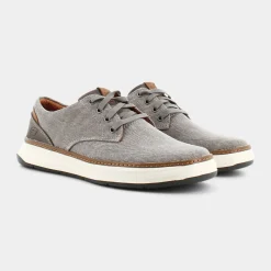 SKECHERS Stringate^65981 Moreno - Ederson Taupe Canvas - Stringate Beige