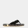 NALHO Sandali^Na0047 Daya Flip Flop Sandali Nero